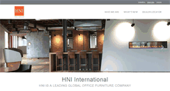 Desktop Screenshot of hniinternational.com