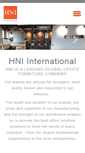 Mobile Screenshot of hniinternational.com